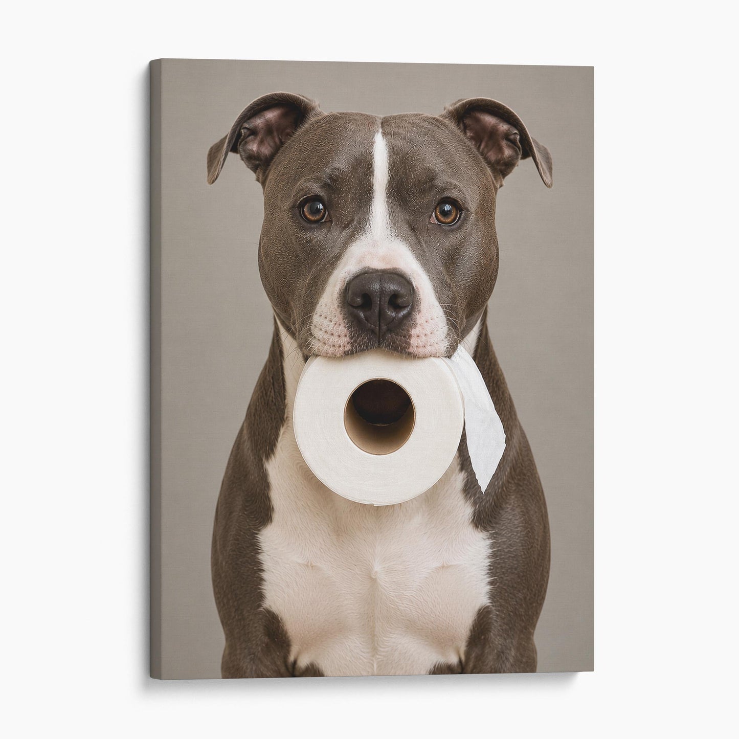 American Staffordshire Terrier Dog Toilet Paper
