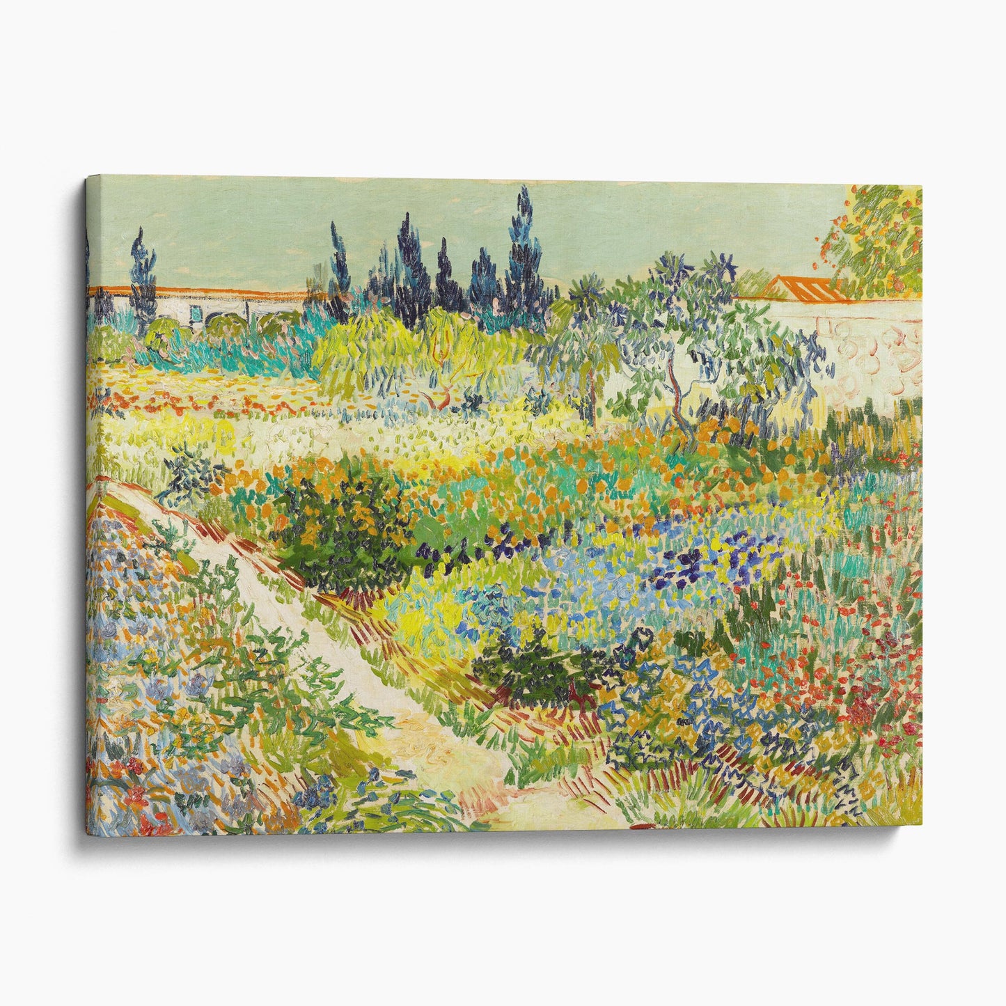 Garden At Arles by Van Gogh