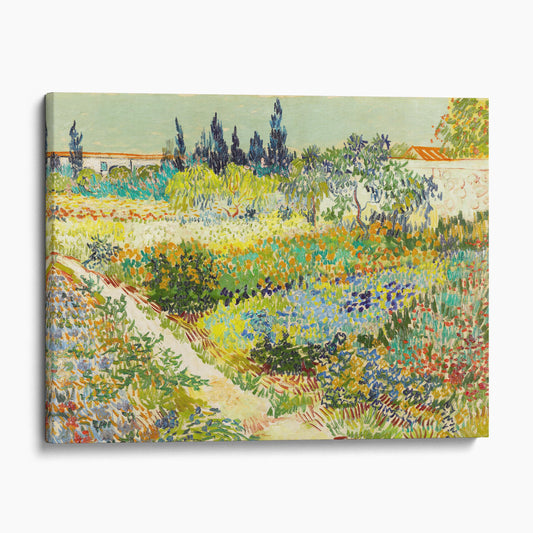 Garden At Arles by Van Gogh