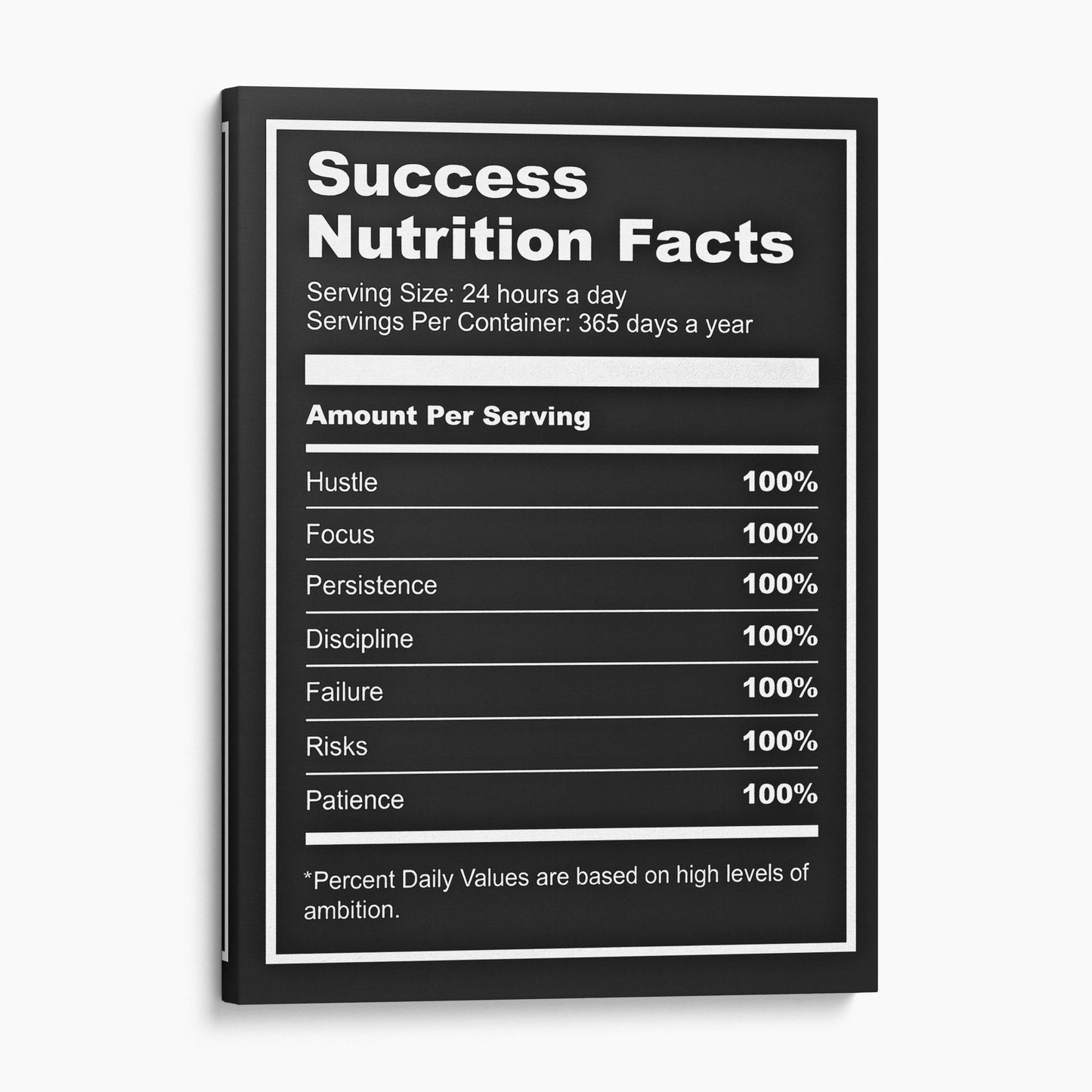 Success Nutrition Facts