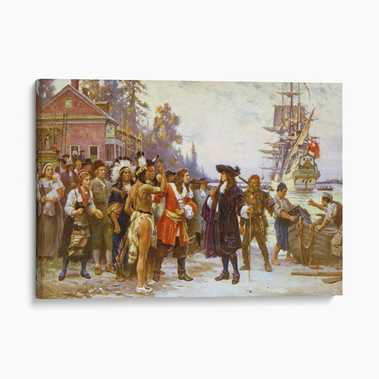 The Landing of William Penn - Jean Leon Gerome Ferris