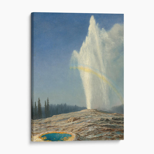 Old Faithful 1881 by Albert Bierstadt