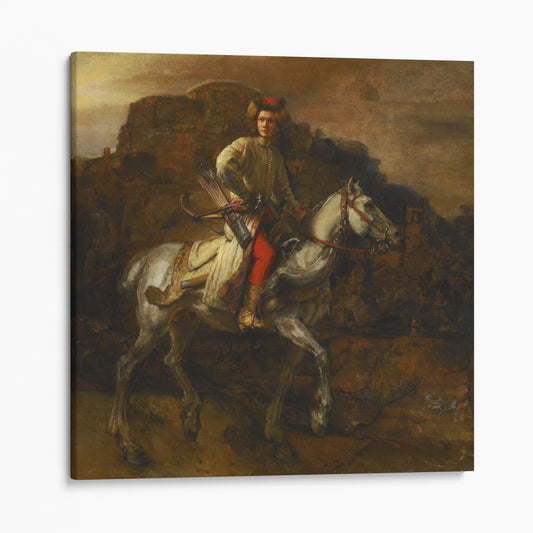 The Polish Rider 1655 by Rembrandt Van Rijn