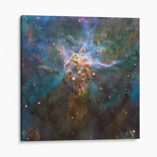 Mystic Mountain in Carina Nebula (Hubble Space Telescope)