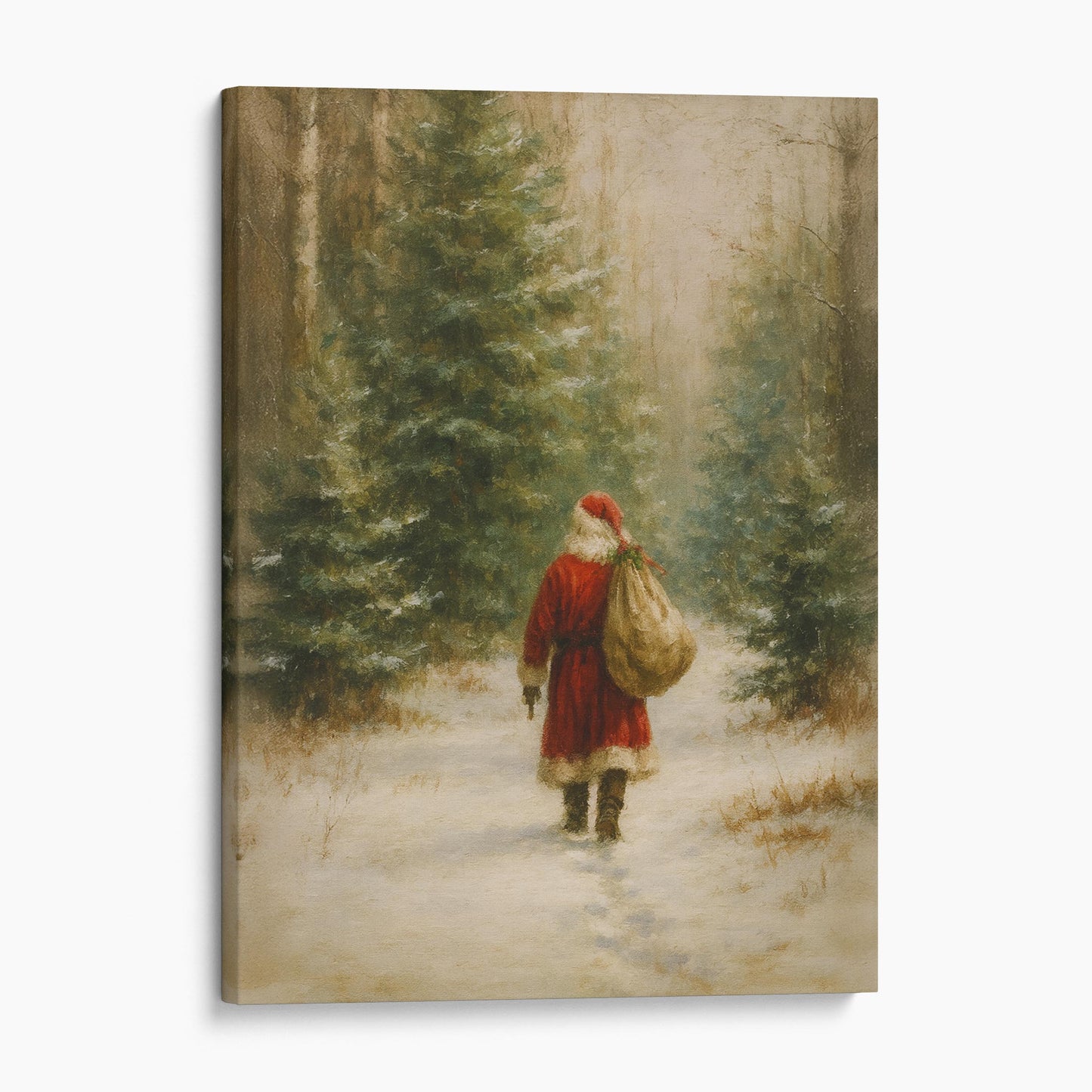 Santa Claus With Gifts