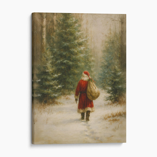 Santa Claus With Gifts