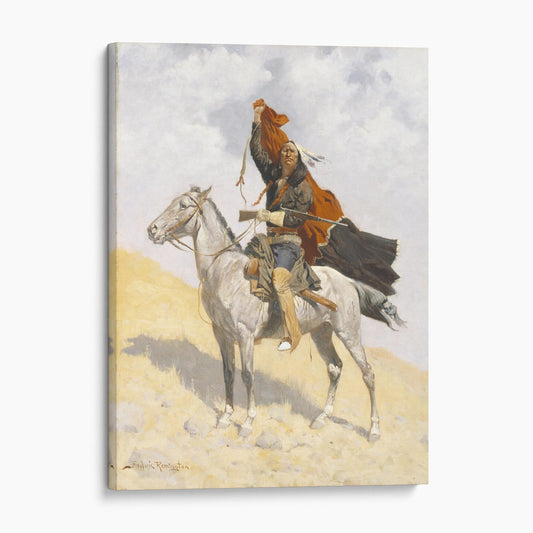 The Blanket Signal by Frederic Remington