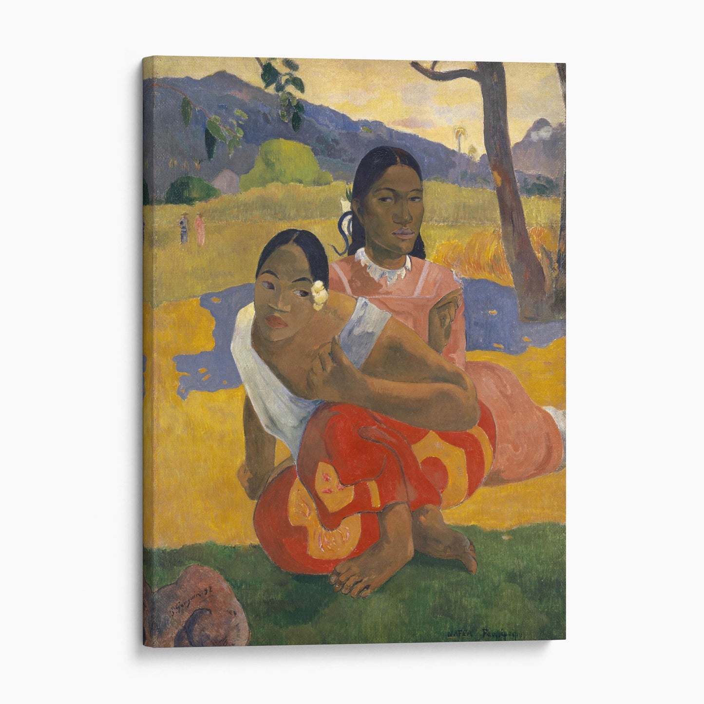 Nafeaffaa Ipolpo (When Will You Marry), 1892 by Paul Gauguin
