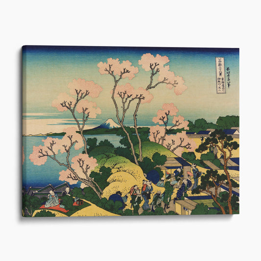 Goten-Yama Hill - Shinagawa on the Tokaido Road 1832 by Hokusai