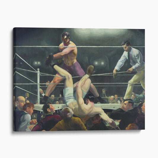 Dempsey and Firpo 1924 by George Bellows