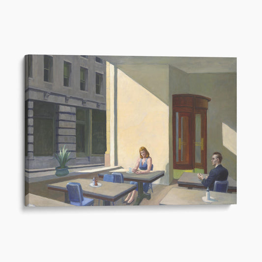 Sunlight in a Cafeteria by Edward Hopper