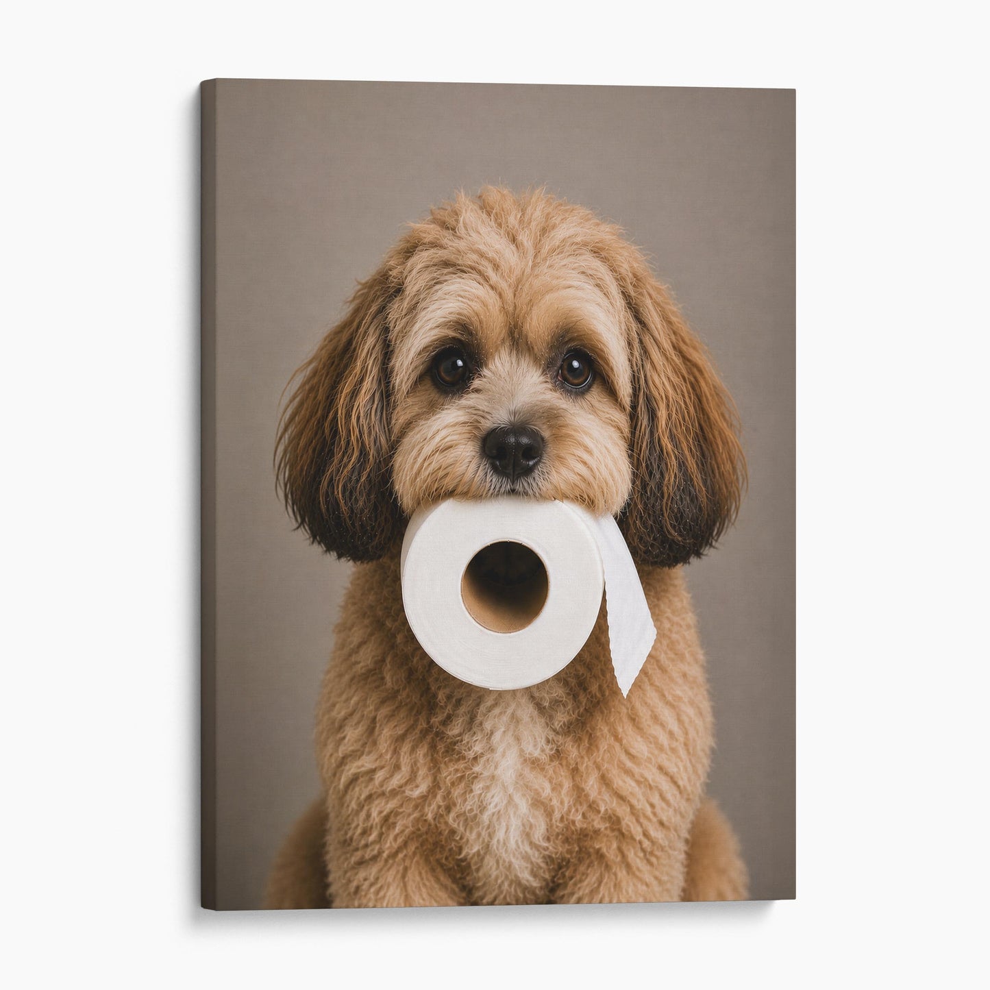 Shih-poo Dog Toilet Paper