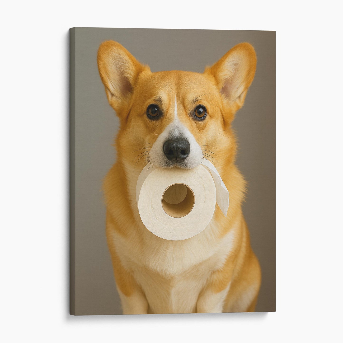 Corgi Dog Toilet Paper