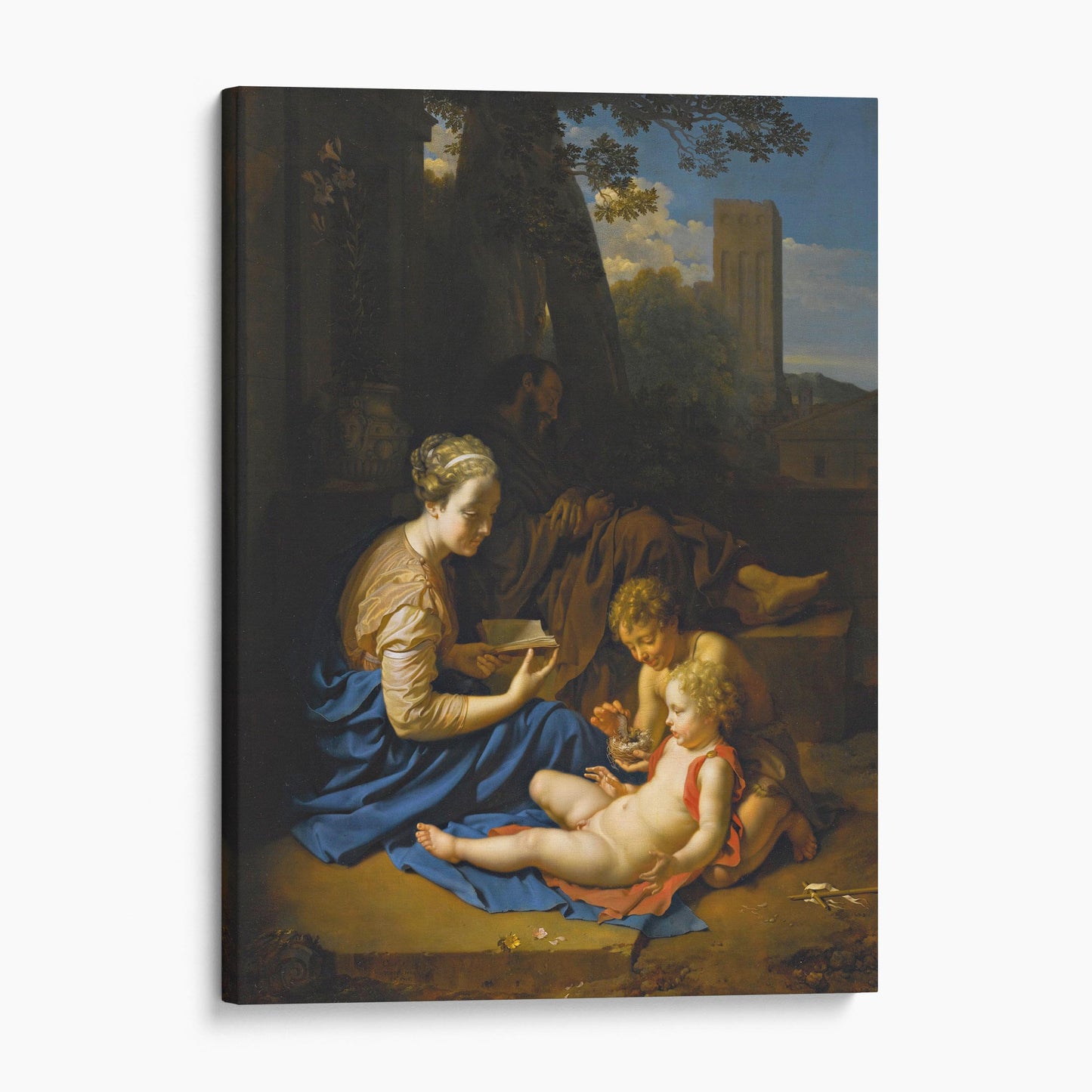 The Holy Family With The Infant Saint John The Baptist, 1715 by Adriaen Van der Werff