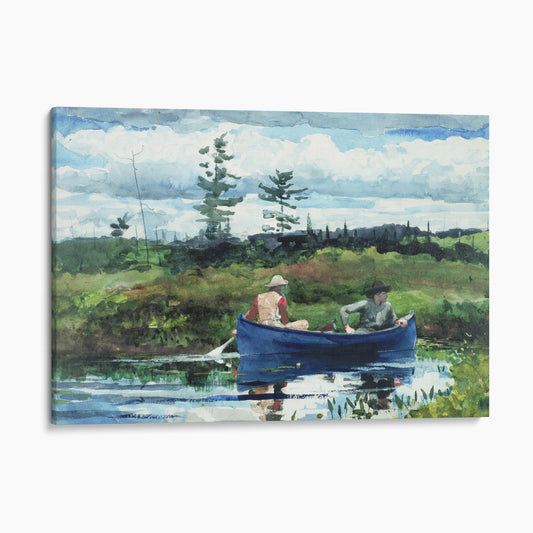 The Blue Boat by Winslow Homer