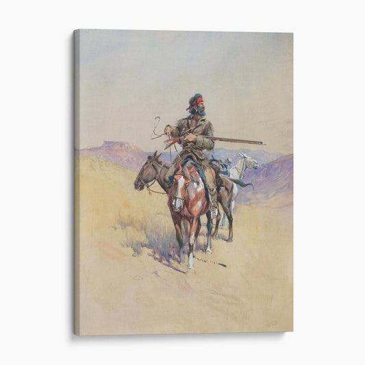 Suspicious of Trouble by Edgar Samual Paxson
