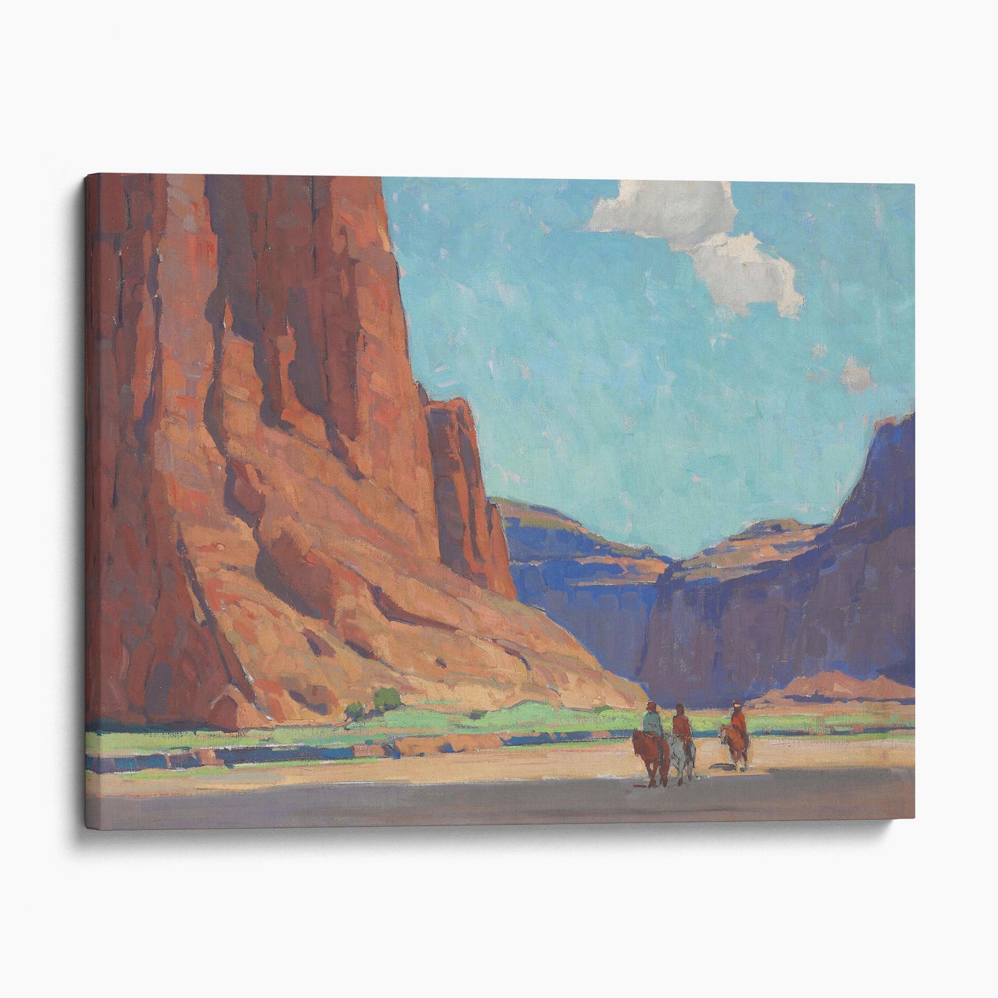 Riders in Canyon de Chelly by Edgar Payne