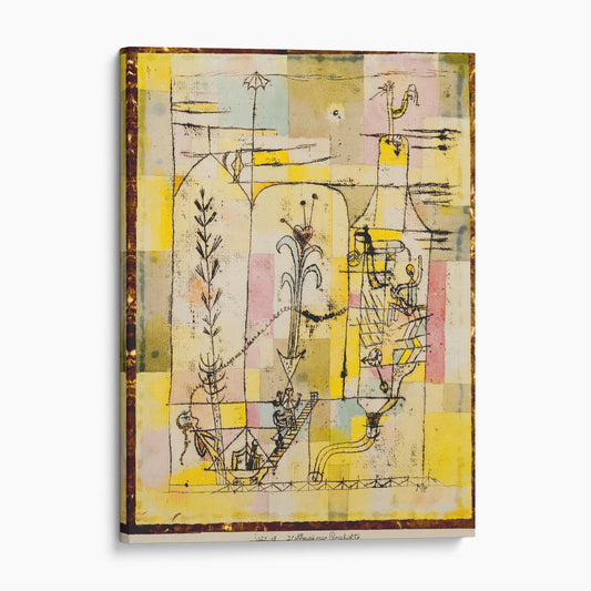 Tale à la Hoffmann by Paul Klee