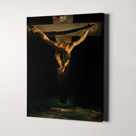 Christ Of St John Of The Cross by Salvador Dali