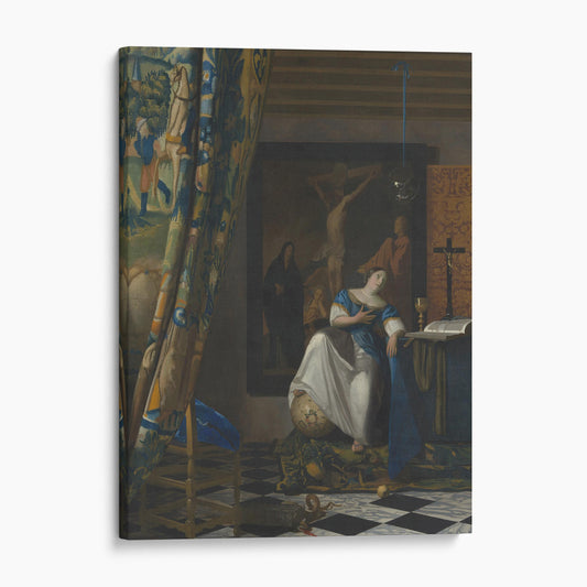 Allegory of the Catholic Faith - Vermeer