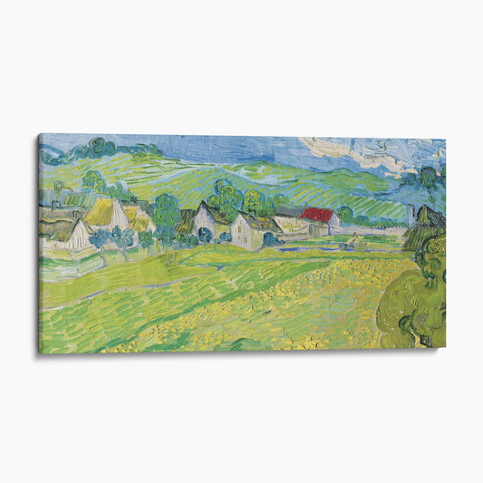 Vue Ensoleille Pres D'Auvers by Van Gogh