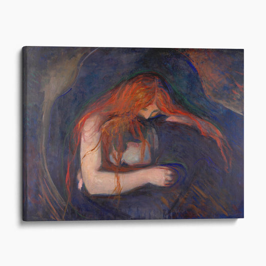 Vampire (1895) Love and Pain - Edvard Munch
