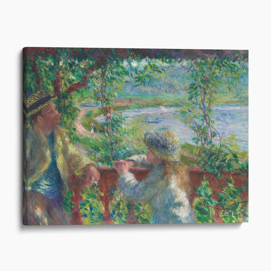 Near The Lake by Pierre Auguste Renoir
