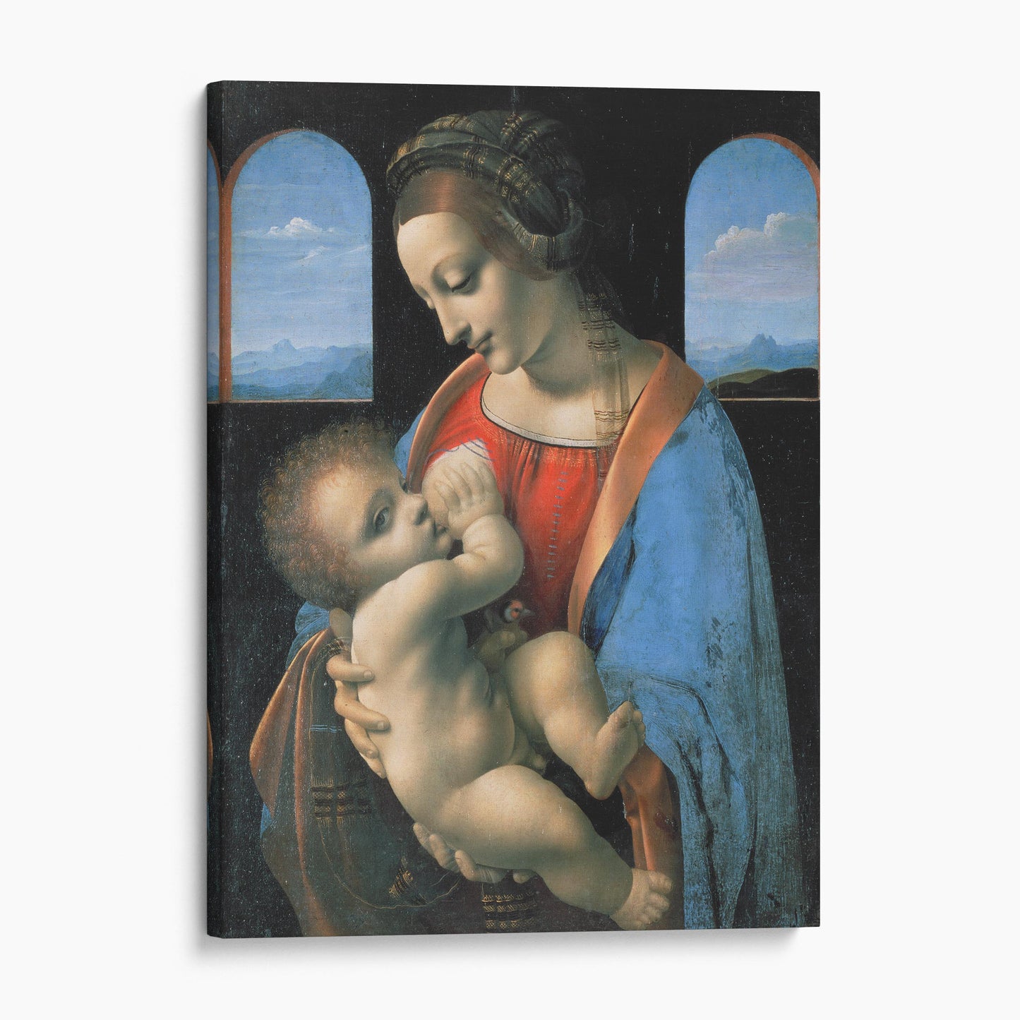 The Madonna Litta 1491 by Leonardo da Vinci