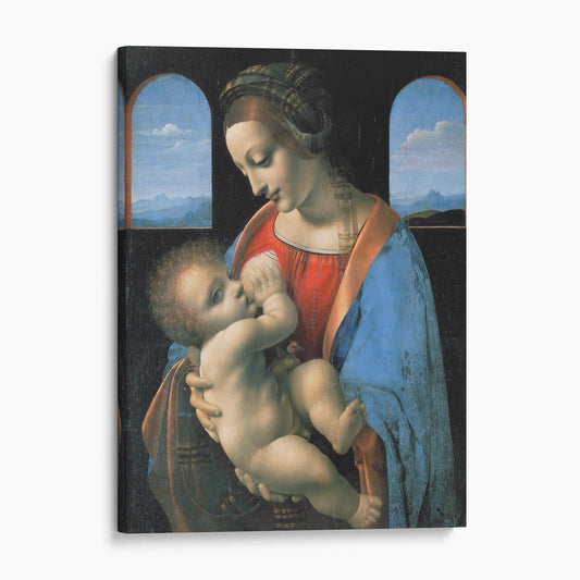The Madonna Litta 1491 by Leonardo da Vinci