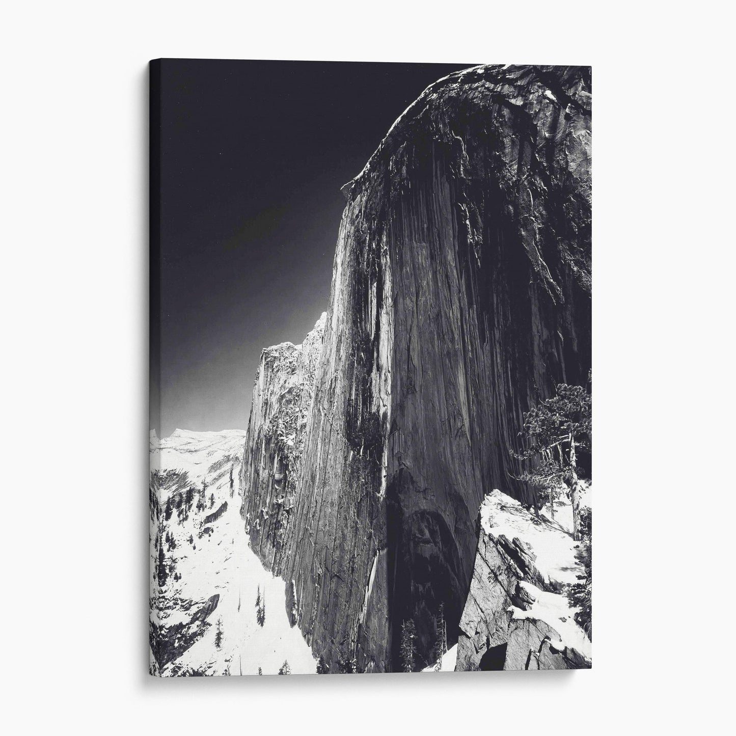 Monolith, The Face of Half Dome, Yosemite by Ansel Adams