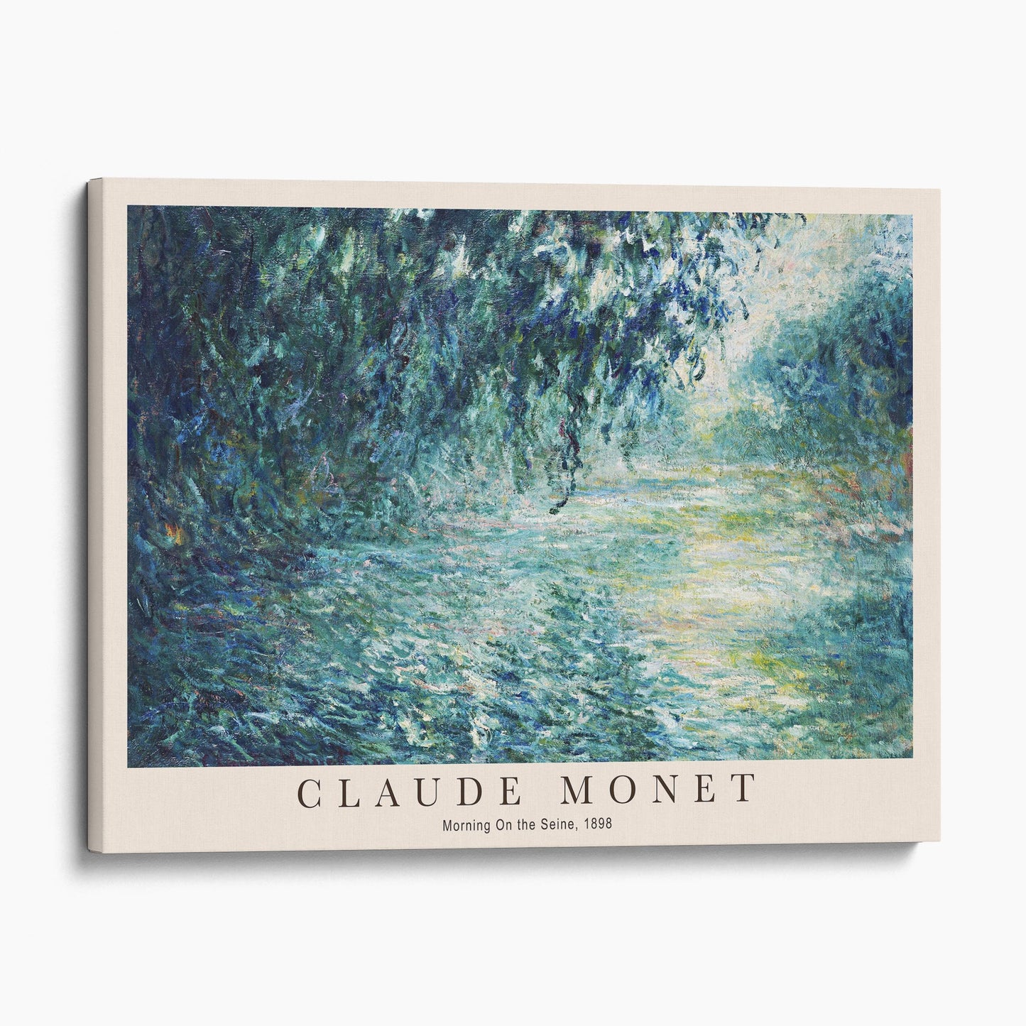 Claude Monet - Morning On the Seine, 1898