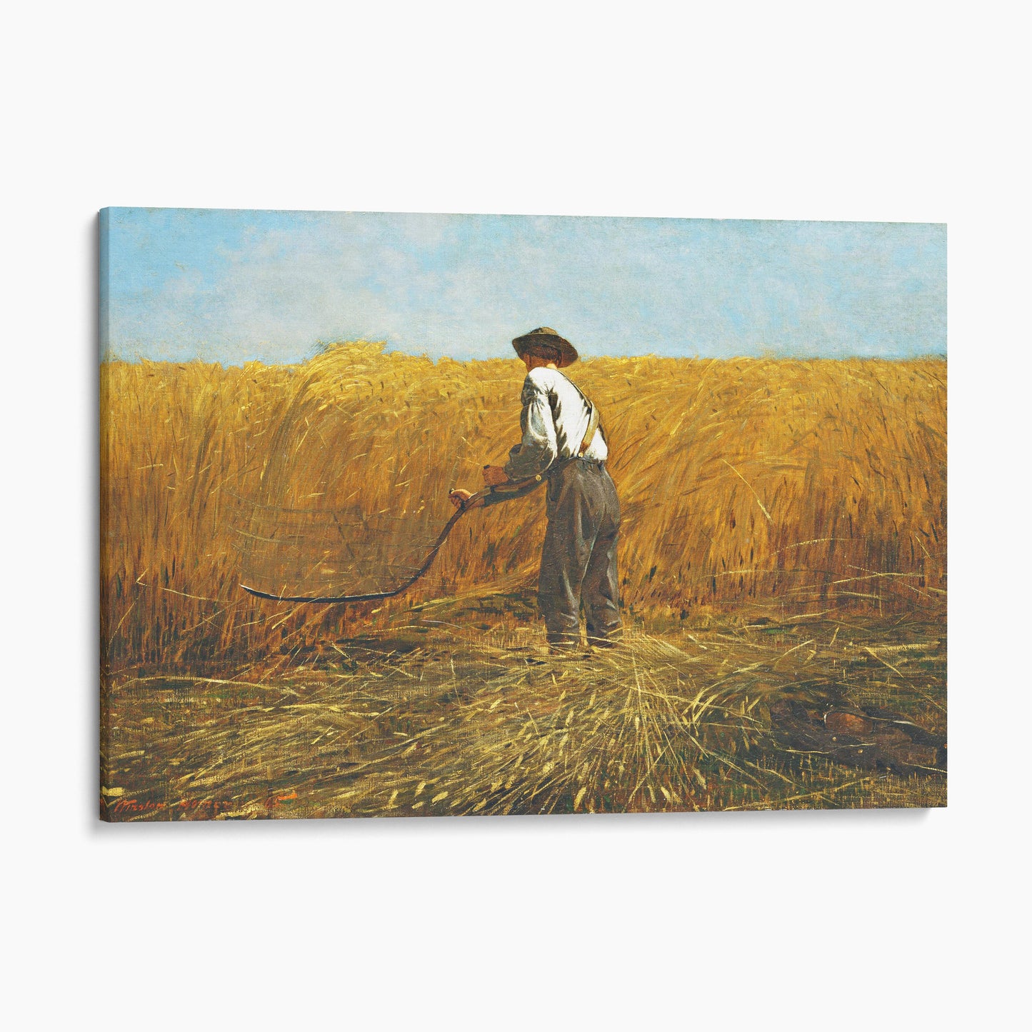 The Veteran in a New Field by Winslow Homer