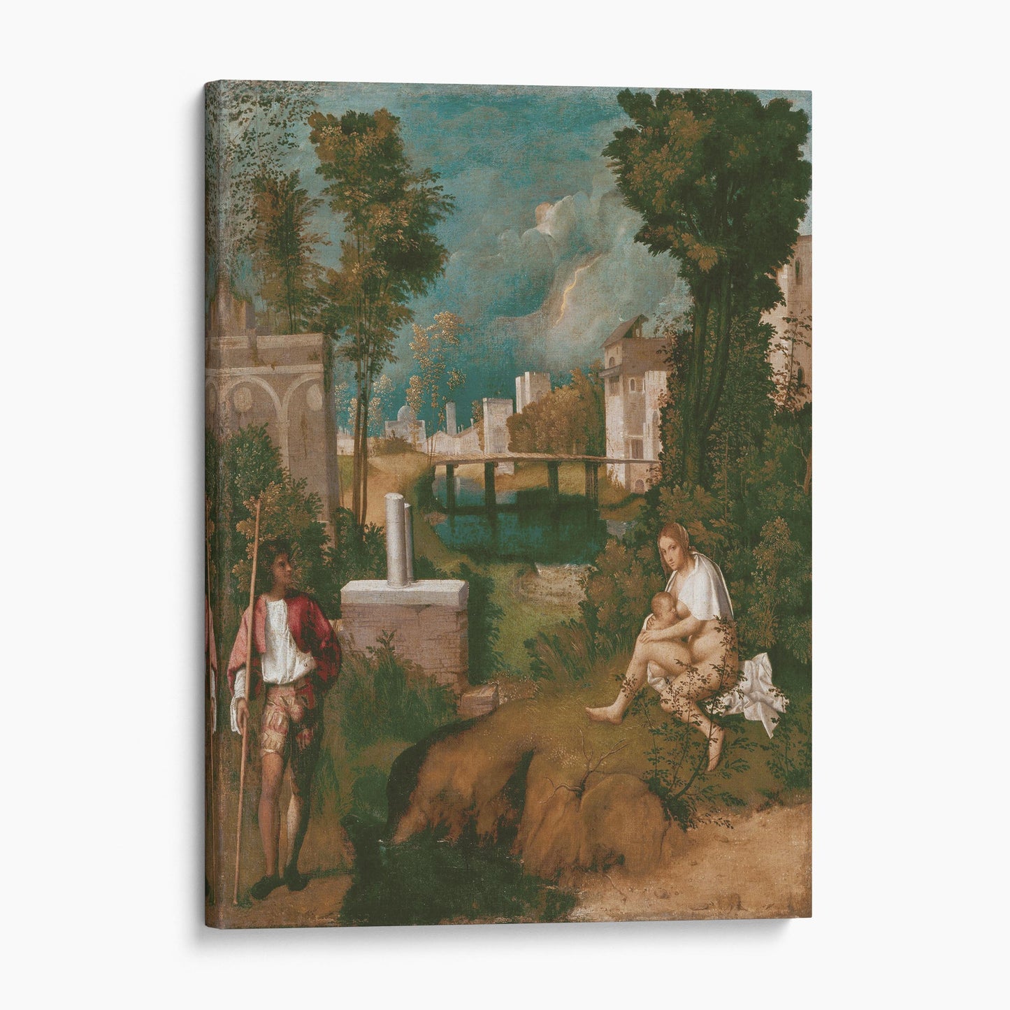 The Tempest, 1508 by Giorgione