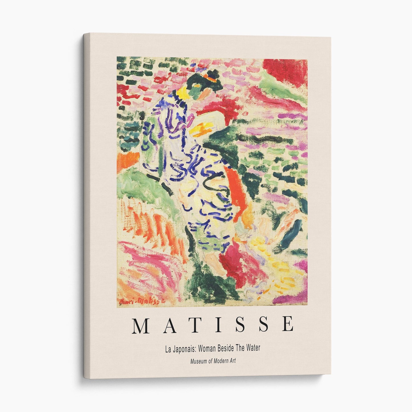Henri Matisse - La Japonaise, Woman Beside The Water