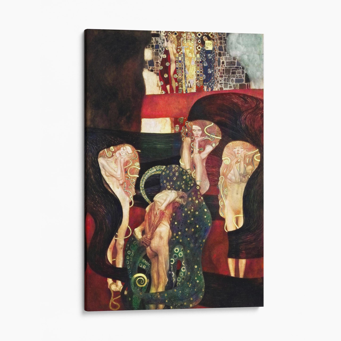 Jurisprudence by Gustav Klimt