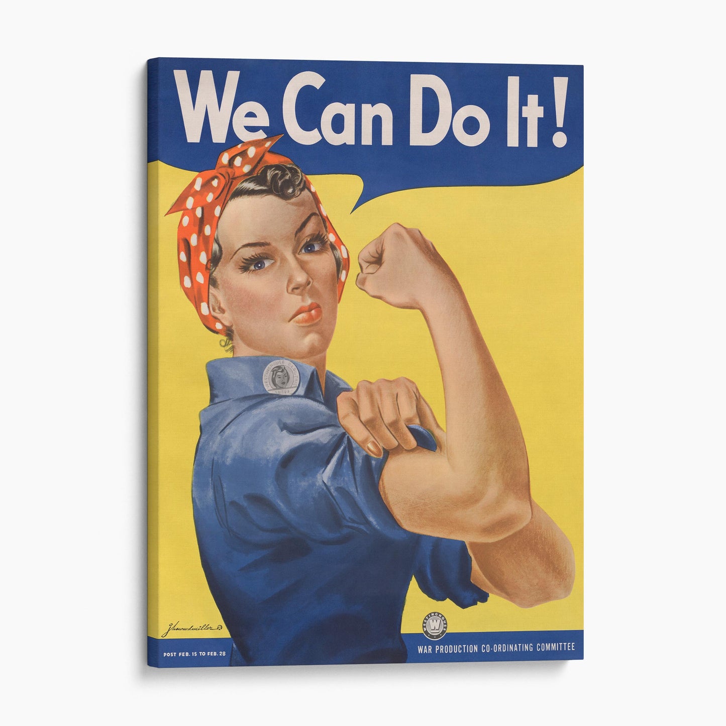 We Can Do It! World War Two Poster 1943