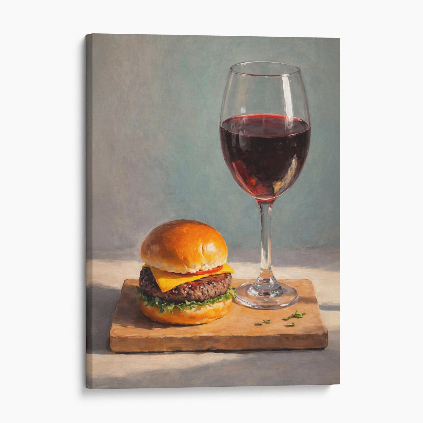 Wine and a Cheeseburger