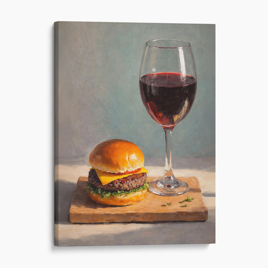 Wine and a Cheeseburger