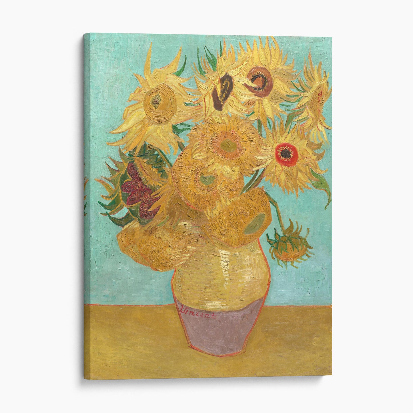 Vase with Twelve Sunflowers by Van Gogh