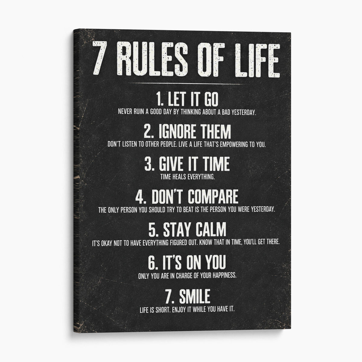 7 Rules of Life