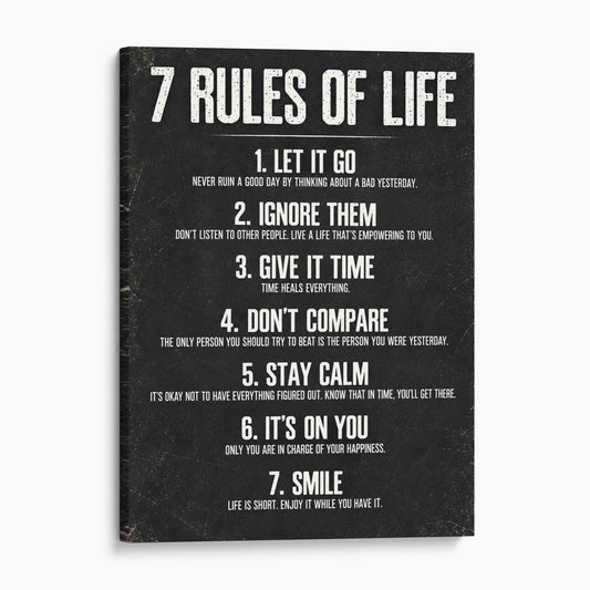 7 Rules of Life