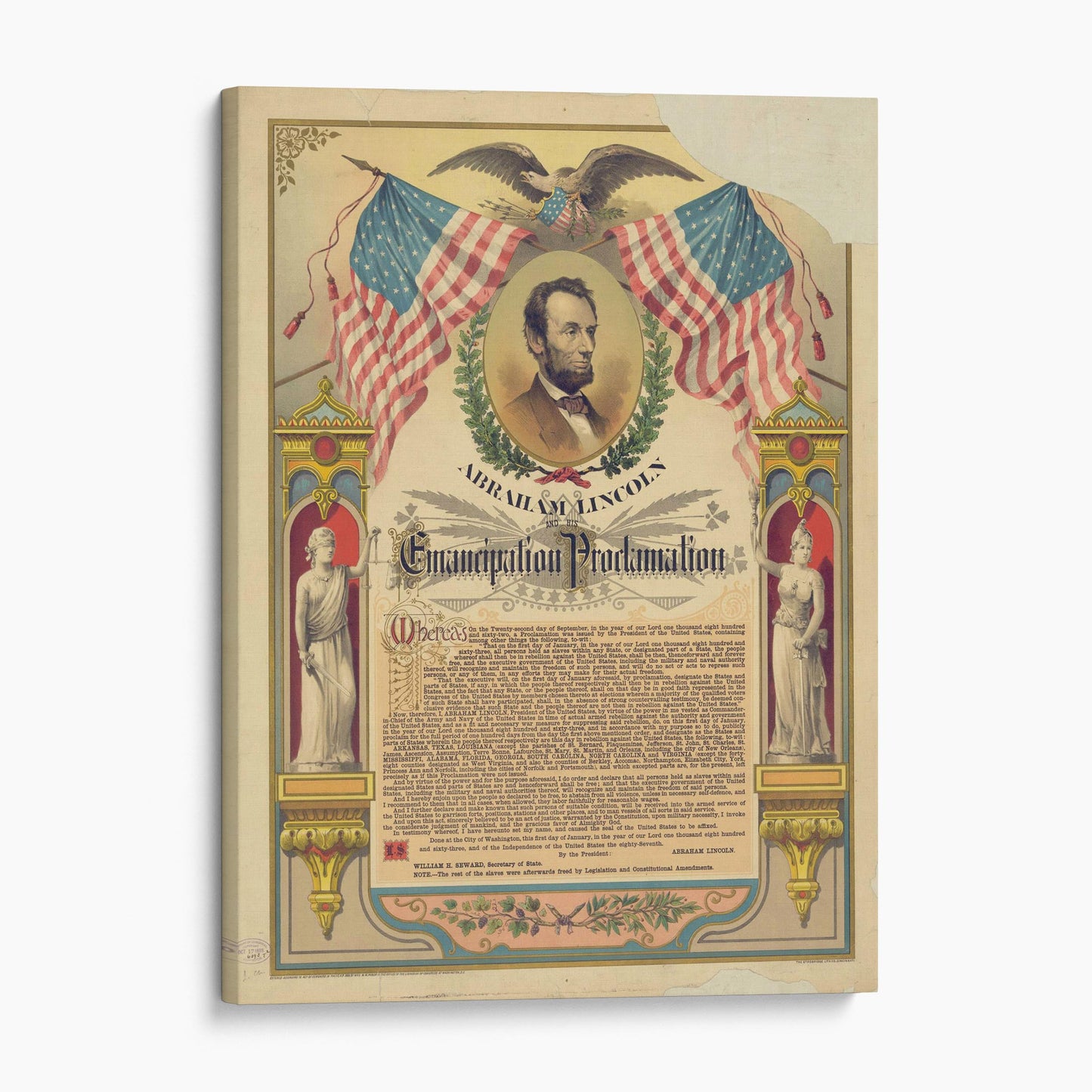 President Abraham Lincoln Emancipation Proclamation