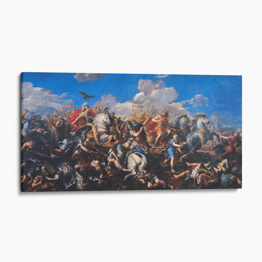 Battle of Alexander vs Darius by Pietro da Cortona
