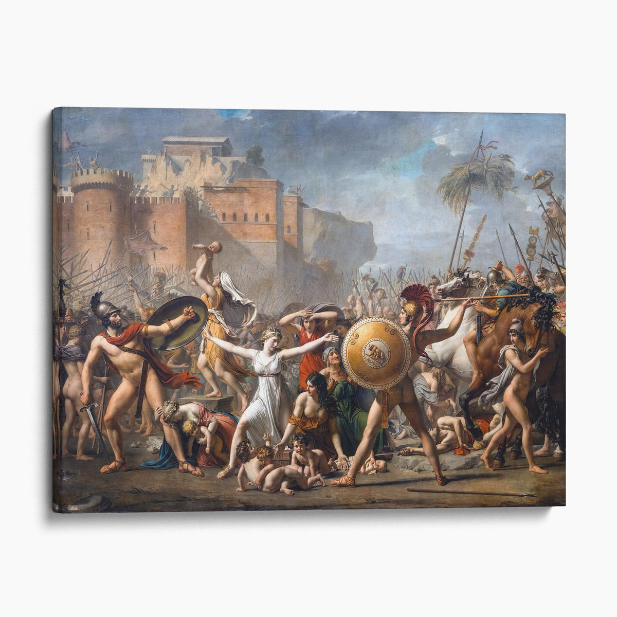 The Intervention of the Sabine Women - Jacques-Louis David