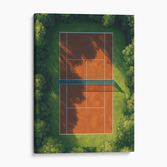 Clay Tennis Court