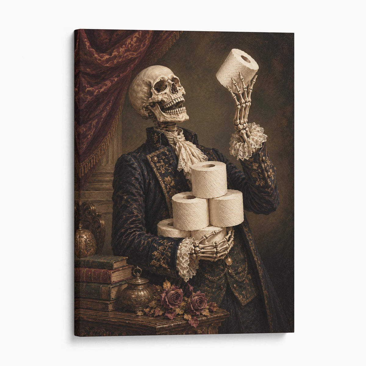 Skeleton Toilet Paper