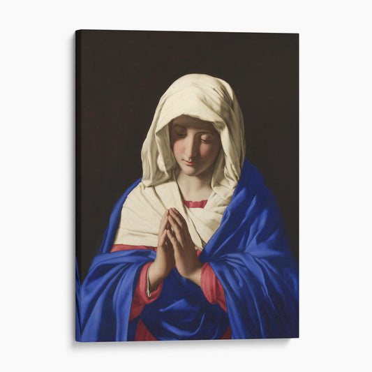 The Virgin in Prayer - Giovanni Battista Salvi da Sassoferrato