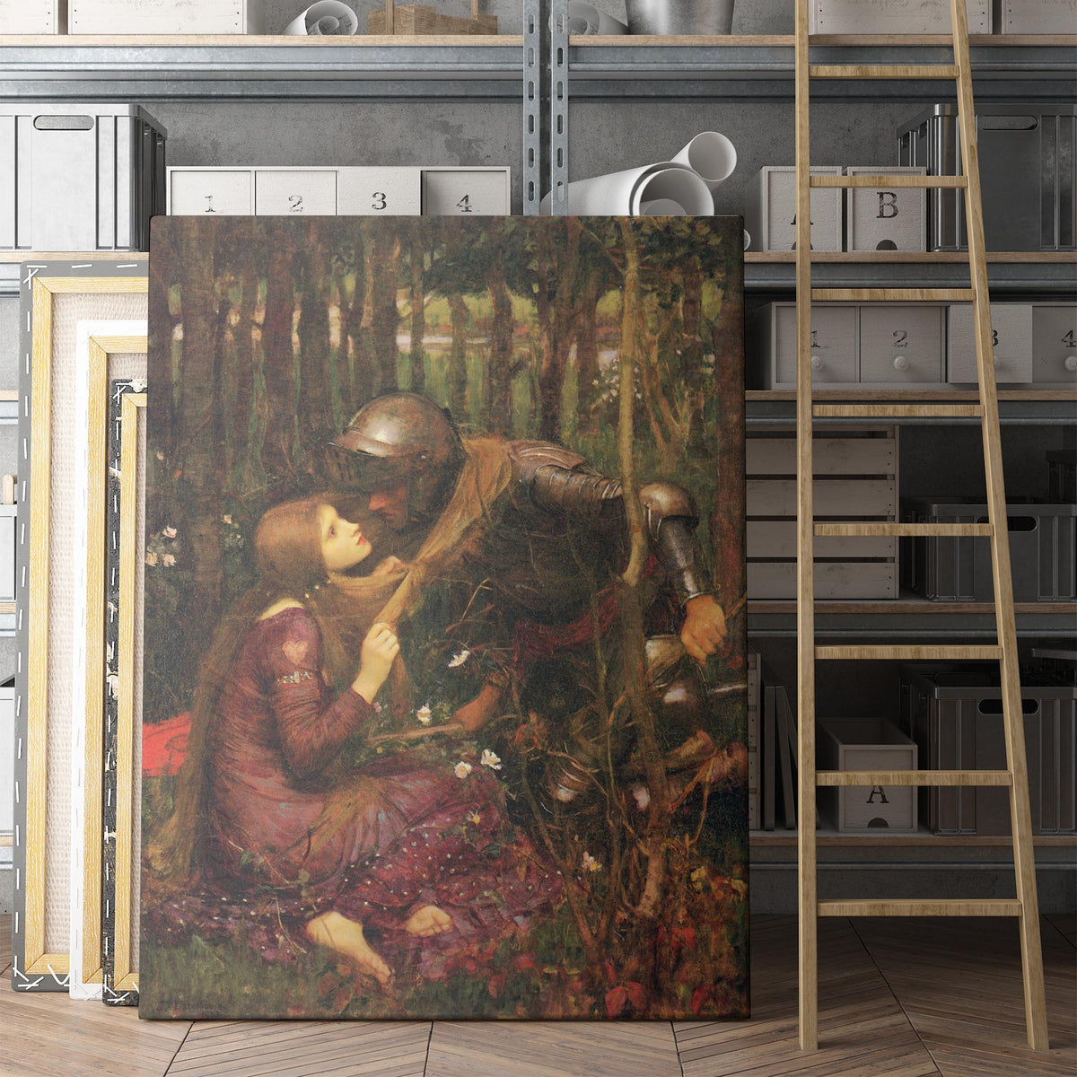 La Belle Dame sans Merci (The Beautiful Lady without Mercy) - John William Waterhouse