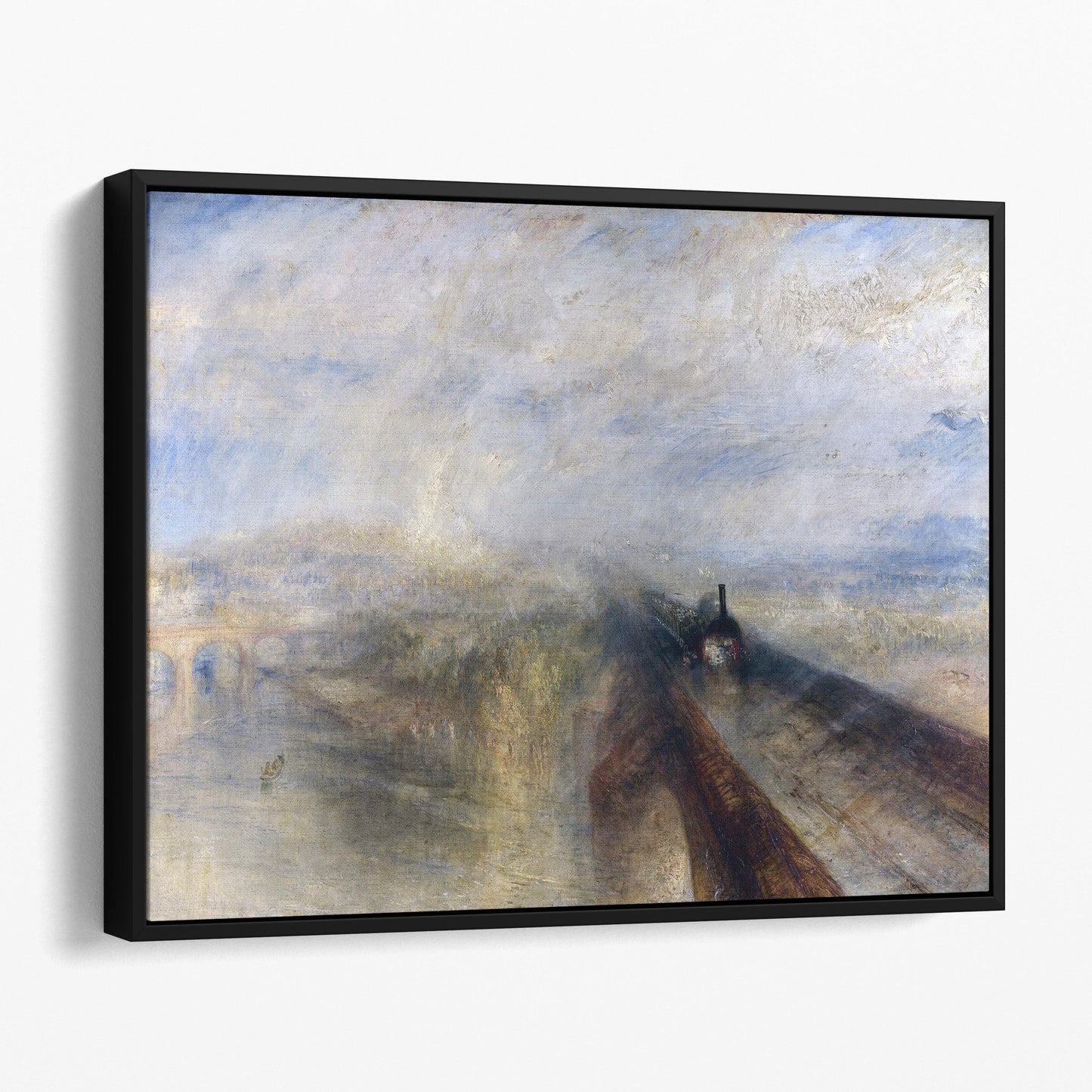 Rain Steam and Speed the Great Western Railway by JMW Turner