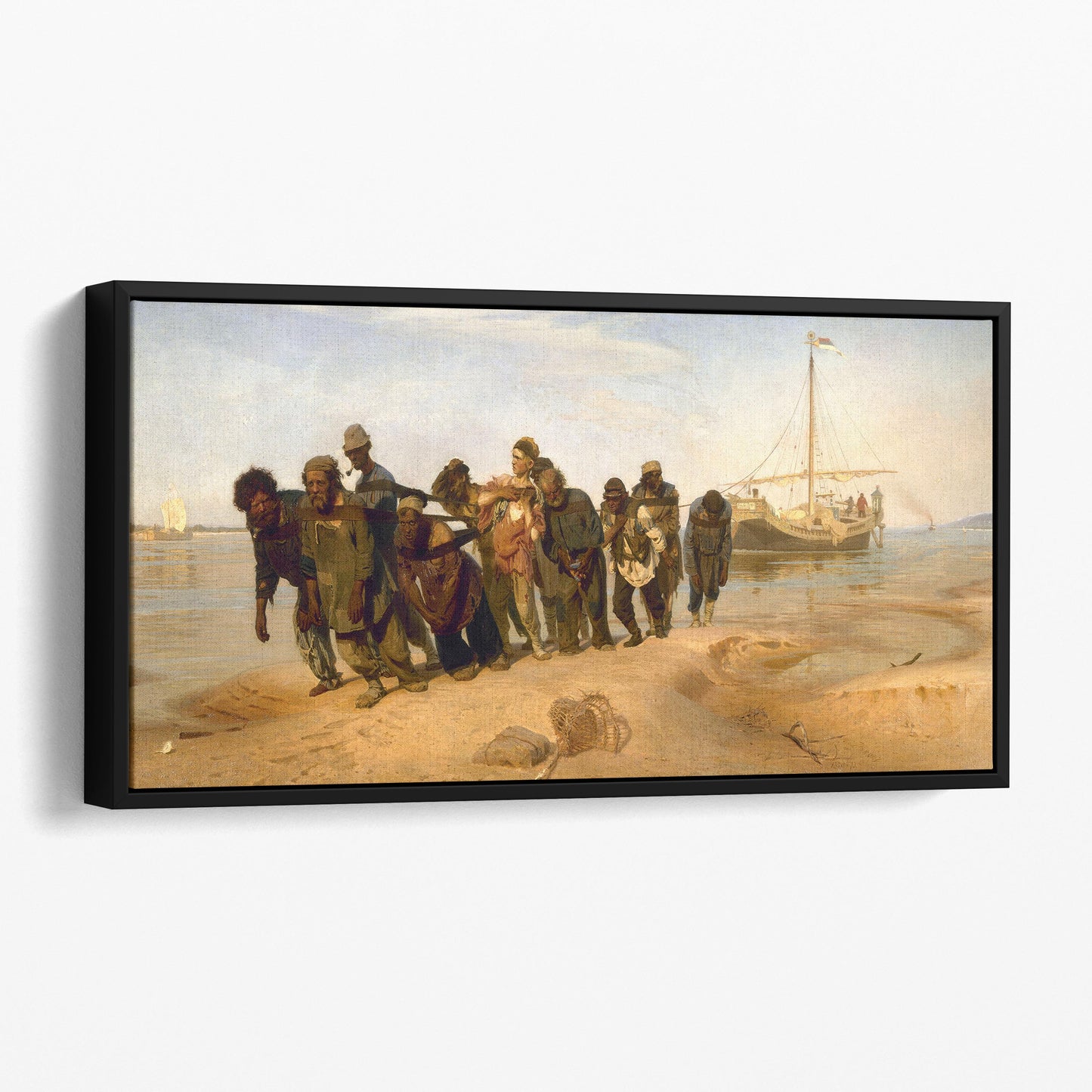 Barge Haulers on the Volga by Ilya Repin